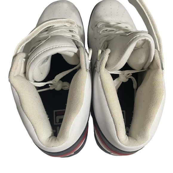 Fila Men’s Sport Athletic Casual High Tops White Sneaker Size 13 - Picture 6 of 9